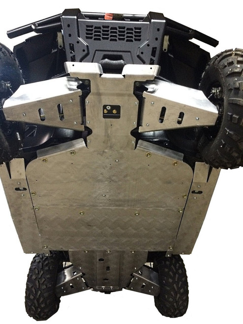 Polaris Ranger XP 1000 High Lifter Edition - 10 Piece Complete Aluminum or UHMW Skid Plate Set