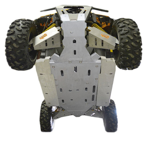 Can-Am Maverick - 9 Piece Complete Aluminum Skid Plate Set