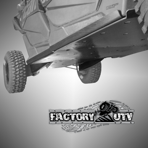 Can-Am Maverick X3 Max Three Eighths UHMW Rock Sliders